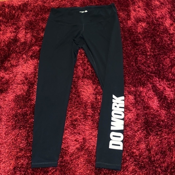 Old Navy black active wear yoga pants Sz L - Picture 3 of 11
